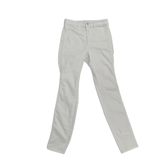H&M &denim White High Waist Skinny Ankle Jeans Size 28 Women’s - Picture 1 of 6